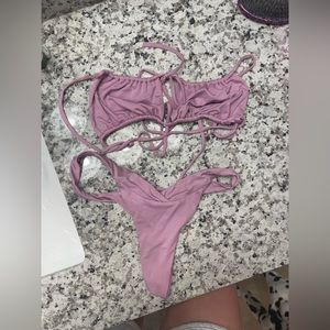 Oh polly size medium bikini lilac color